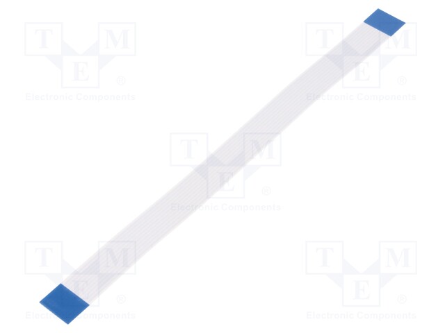 FFC cable; Cores: 10; Cable ph: 1mm; contacts on the same side