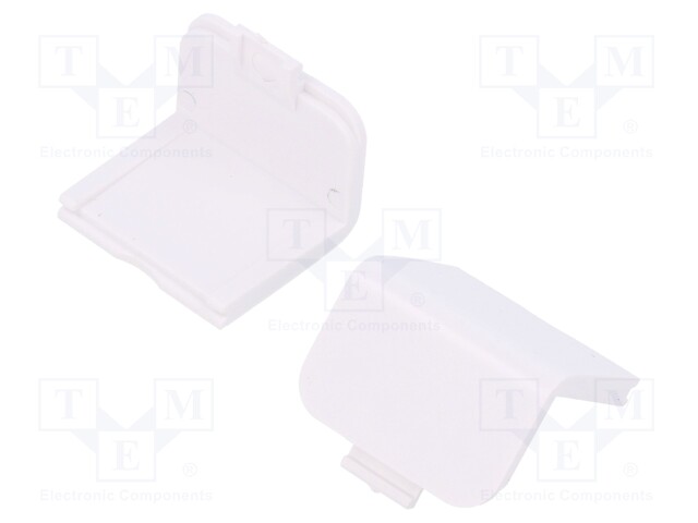 Stopper; ABS; white; Pcs: 10