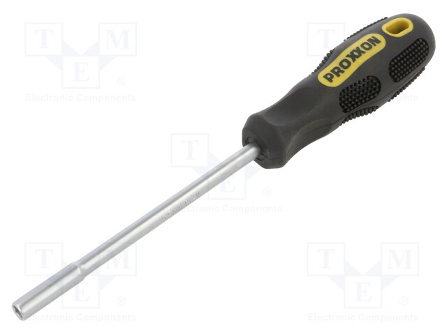 Screwdriver; hex socket; Blade length: 125mm; Overall len: 235mm