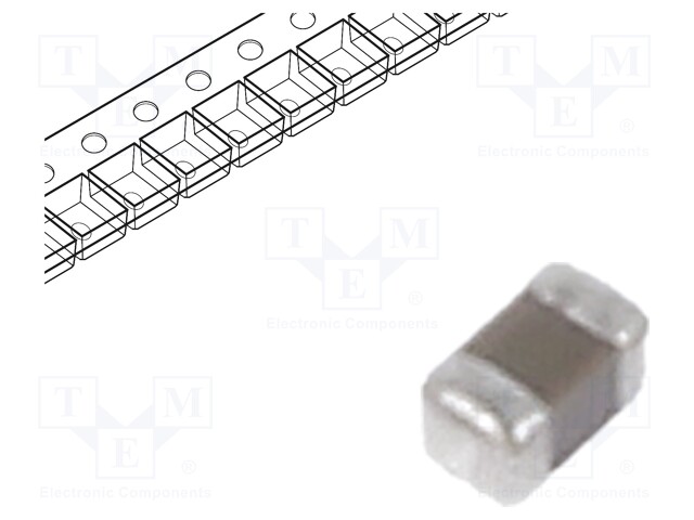 Capacitor: ceramic; 1uF; 6.3V; X5R; ±20%; SMD; 0201