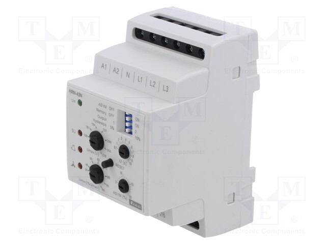 Module: voltage monitoring relay; 230VAC; for DIN rail mounting