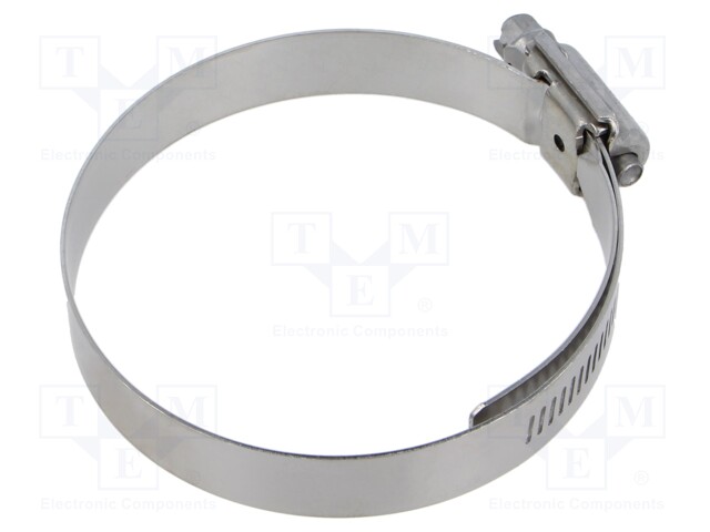 Worm gear clamp; walk-in coolers; W: 16mm; Clamping: 70÷92mm; W3