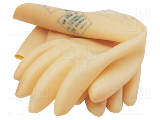 Electrically insulated gloves; Size: 10; 5kV