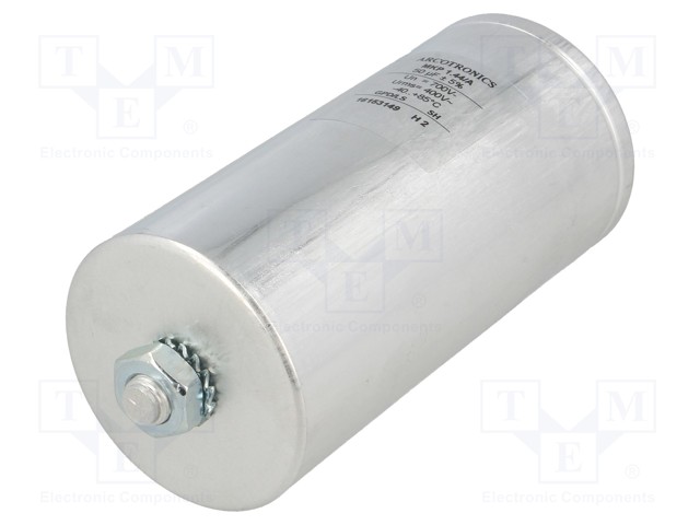 Capacitor: polypropylene; 50uF; Leads: M10 screws; ESR: 4mΩ; C44A