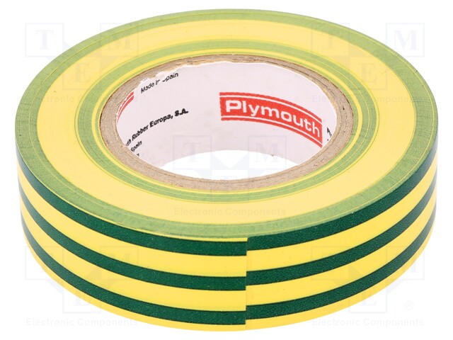 Tape: electrical insulating; W: 19mm; L: 20m; D: 0.15mm; rubber; 220%