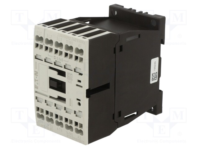 Contactor: 3-pole; NO x3; Auxiliary contacts: NO; 230VAC; 15A; 690V