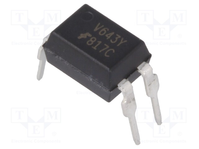 Optocoupler; THT; Channels: 1; Out: transistor; Uinsul: 5kV; Uce: 70V