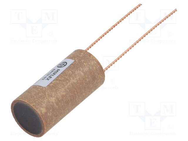 Capacitor: copper-polypropylene-paper; 82nF; 600VDC; ±5%; 0.0035