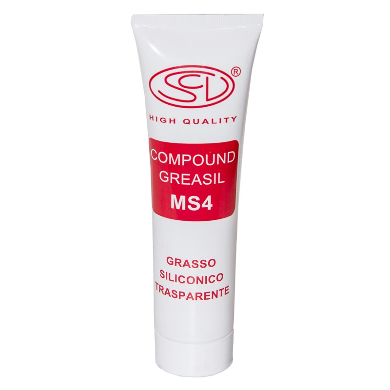 Silicone grease; colourless; 150g; GREASIL MS4