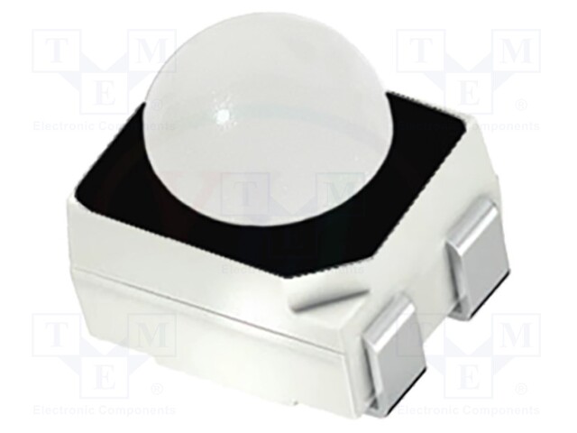 LED; SMD; 3528; yellow; 6800÷18000mcd; 2.8x3.2x3.6mm; 30°; 2.2÷3.2V