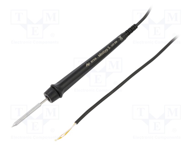 Soldering iron: with htg elem; 6W; 12V