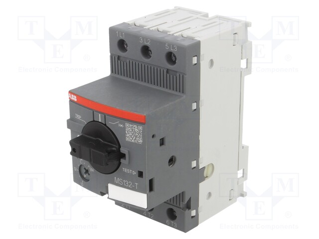 Motor breaker; 690VAC; DIN; Overcurrent release: 1÷1.6A; IP20