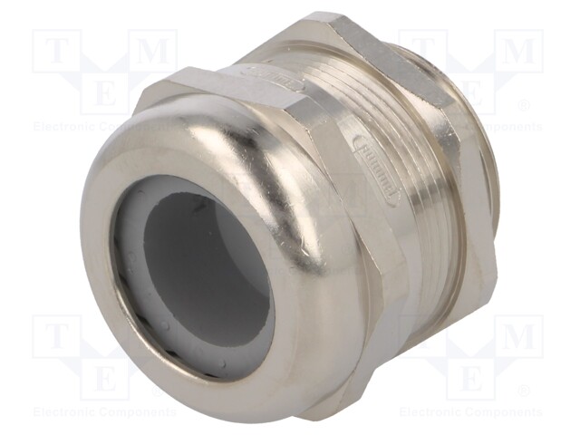 Cable gland; M32; IP68; Mat: brass; Body plating: nickel