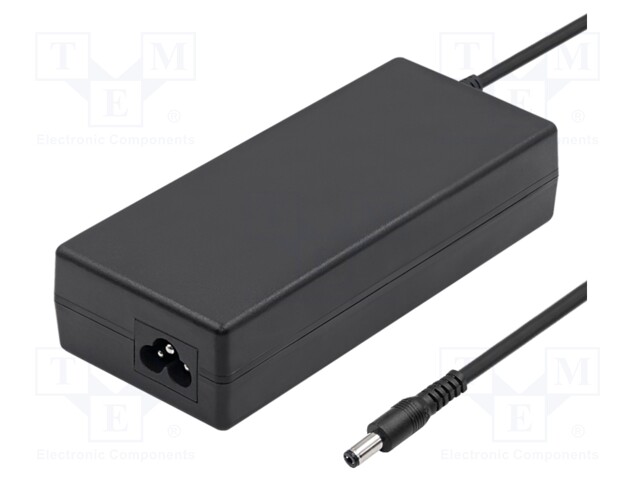 Power supply: switched-mode; 12VDC; 5A; Out: 5,5/2,1; 60W; desktop
