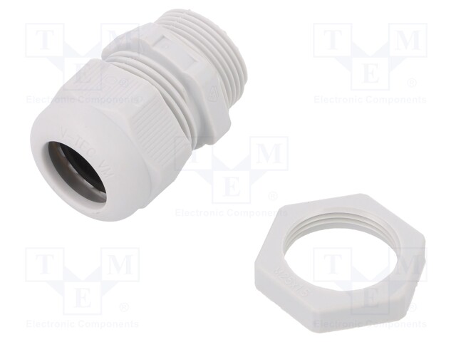 Cable gland; with metric thread; M25; IP68; Mat: polyamide