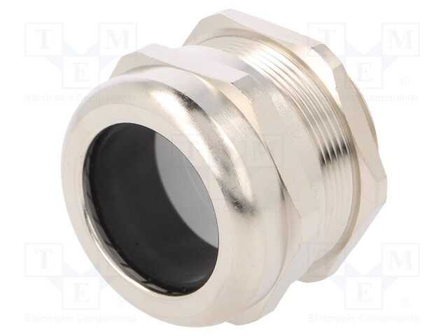 Cable gland; M40; IP68; Mat: brass; Body plating: nickel