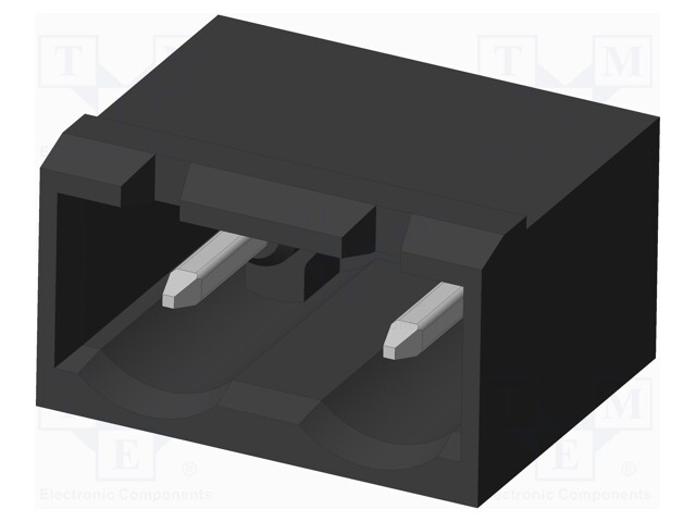 Connector: pluggable terminal block; socket; male; on PCBs