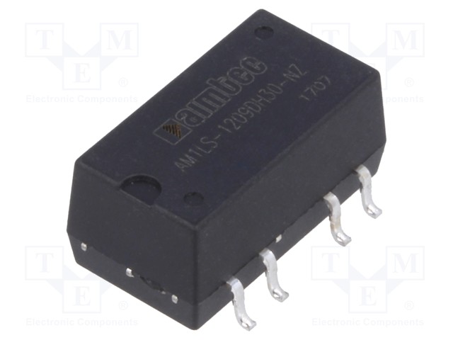 Converter: DC/DC; 1W; Uin: 10.8÷13.2V; Uout: 9VDC; Uout2: -9VDC; SMD