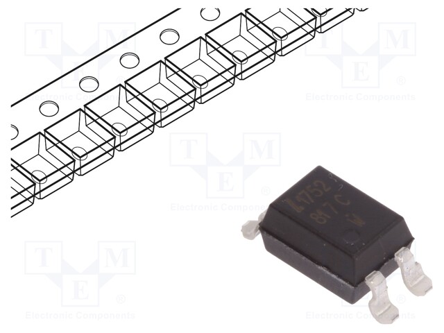 Optocoupler; SMD; Channels: 1; Out: transistor; Uinsul: 5kV; Uce: 35V