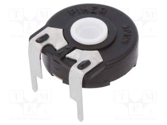 Potentiometer: mounting; single turn,horizontal; 10kΩ; 250mW