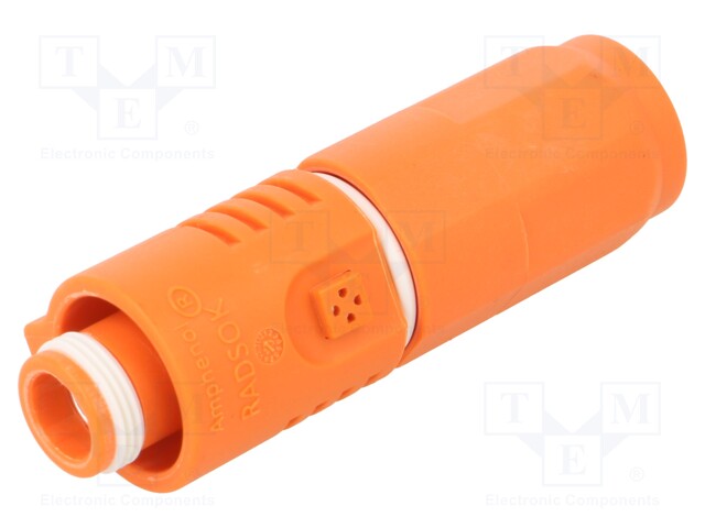 DC supply; SurLok Plus; PIN: 1; orange; UL94V-0; 1kV