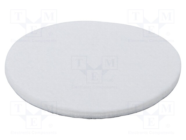 Wipe: felt polishing disk; 125mm; Mounting: bur