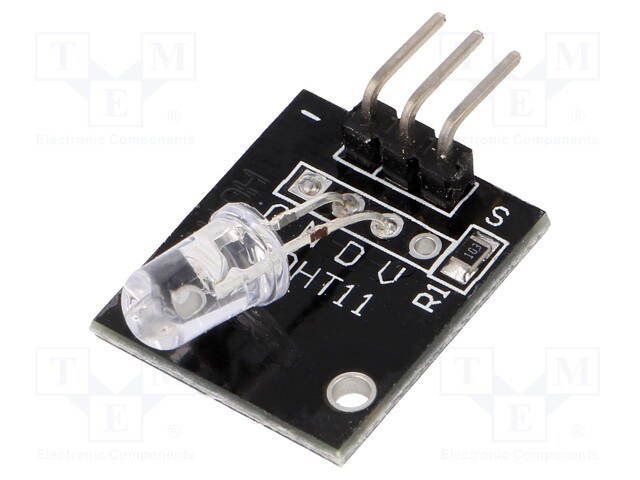 Module: LED; 3.3÷5VDC; Colour: RGB; 5mm