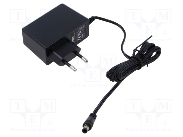 Power supply: switched-mode; mains,plug; 9VDC; 2.5A; 22.5W; 86.5%