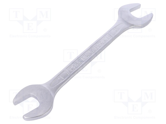 Key; spanner; 21mm,23mm; Chrom-vanadium steel; satin