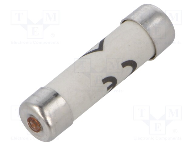 Fuse: fuse; gG; 4A; 400VAC; cylindrical,industrial; 8.5x32mm