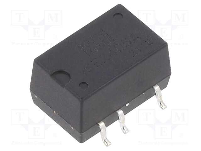 Isolated Board Mount DC/DC Converter, 1.5kV Isolation, ITE, 1 Output, 1 W, 5 V, 200 mA