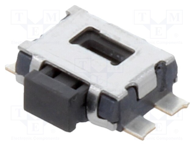 Microswitch TACT; SPST; Pos: 2; 0.05A/12VDC; SMT; 1.6N; 1.75mm