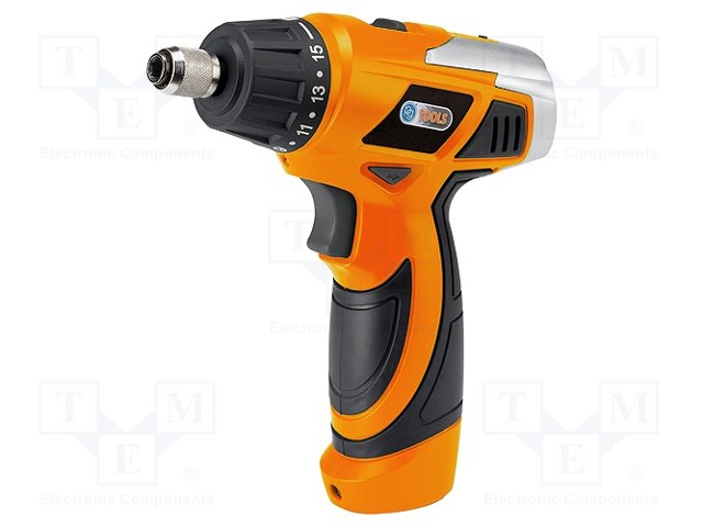 Electric screwdriver; Operating modes: screwdriving; 7.2V