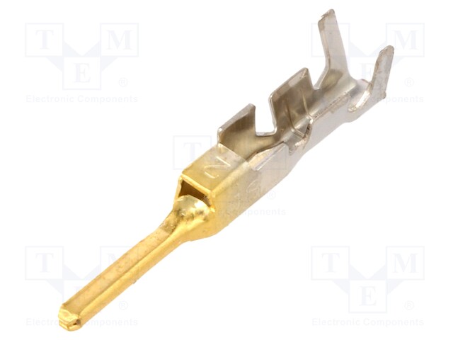 Contact; male; 0.3÷0.75mm2; J2000; nickel plated,gold flash; 4.6A