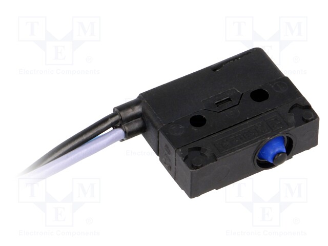 Microswitch SNAP ACTION; SPDT; 6A/250VAC; ON-(ON); Pos: 2; IP67