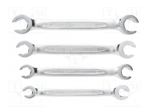 Wrenches set; flare nut wrench