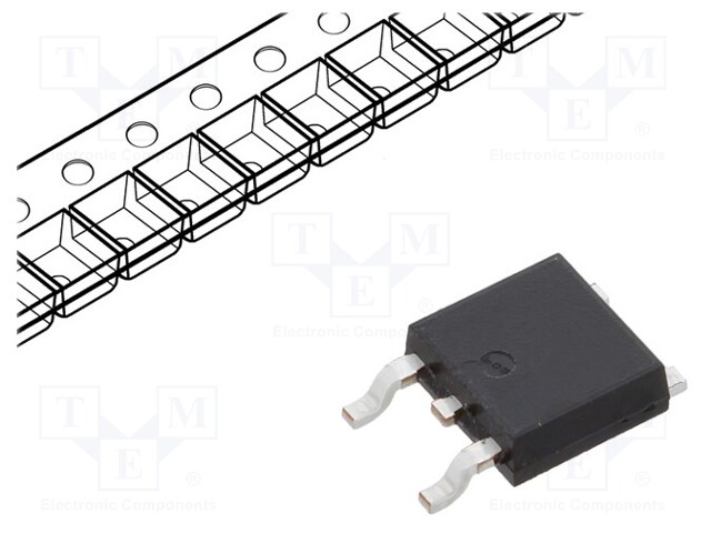 Transistor: N-MOSFET; unipolar; 900V; 3.2A; 83W; PG-TO252-3