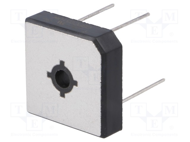 Single-phase bridge rectifier; Urmax: 1000V; If: 25A; Ifsm: 350A