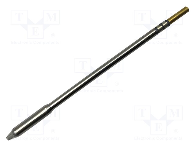 Soldering Iron Tip, Chisel, 40°, 2.5 mm Width, HCV Series