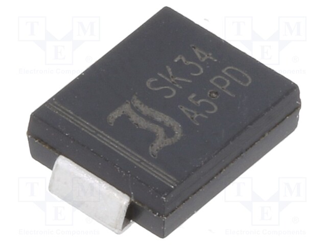 Diode: Schottky rectifying; SMD; 40V; 3A; SMC; Package: reel,tape