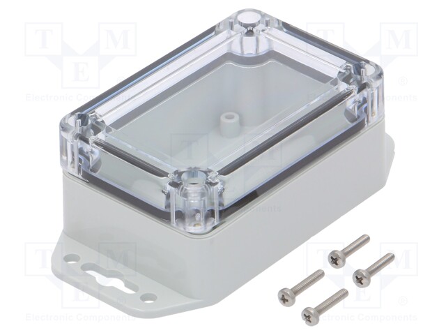 Enclosure: multipurpose; X: 60mm; Y: 90mm; Z: 40mm; ZP; polycarbonate