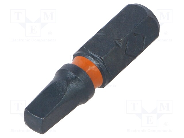 Screwdriver bit; Robertson; ROB3; Overall len: 25mm; Torsion