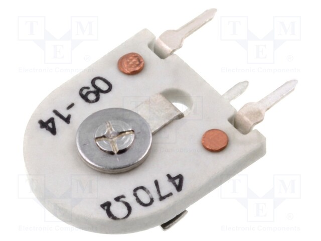 Potentiometer: mounting; 470Ω; 1W; ±20%; linear; CN-15; 10x5mm