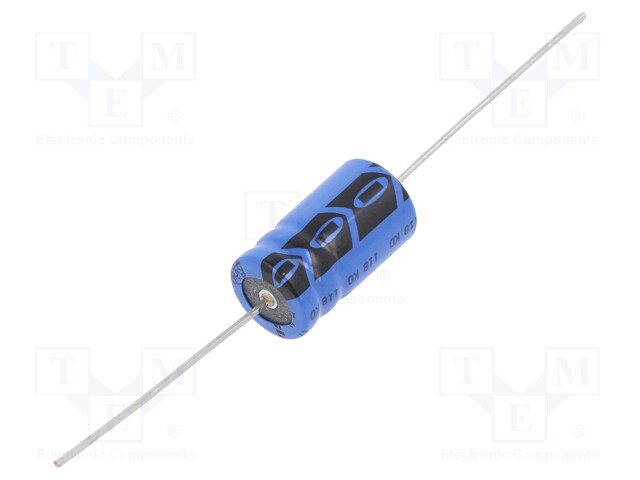 Capacitor: electrolytic; THT; 470uF; 16VDC; Ø10x18mm; ±20%; 4000h