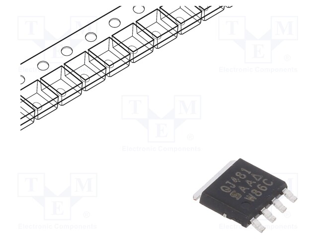 Transistor: P-MOSFET; unipolar; -80V; -9.2A; 15W; PowerPAK® SO8
