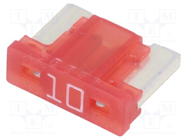 Fuse: fuse; 10A; 32V; automotive; MINIVAL LOW PROFILE