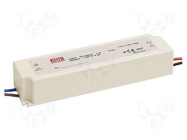 Power supply: switched-mode; LED; 100.8W; 48VDC; 2.1A; 90÷264VAC