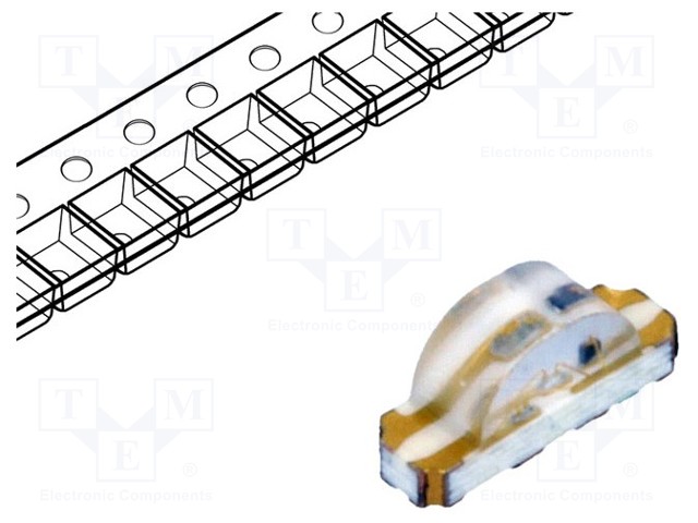 LED; SMD; 1206; RGB; 3.2x1x1.5mm; 130°; 2÷2.4/3.5÷3.8/3.5÷3.8V