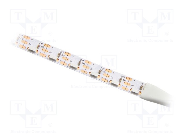 Programmable LED tape; RGB; 4020; 5V; LED/m: 90; 8mm; white PCB