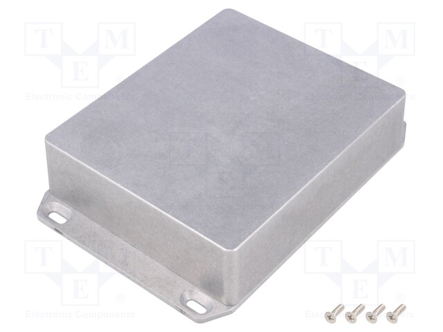 Enclosure: multipurpose; X: 121mm; Y: 145mm; Z: 35mm; 1590; aluminium